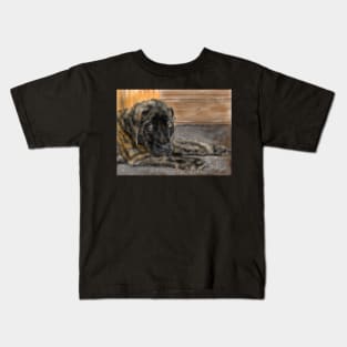 English Mastiff Puppy Kids T-Shirt